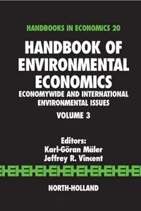 Handbook of Environmental Economics_cover