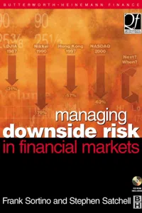 Managing Downside Risk in Financial Markets_cover