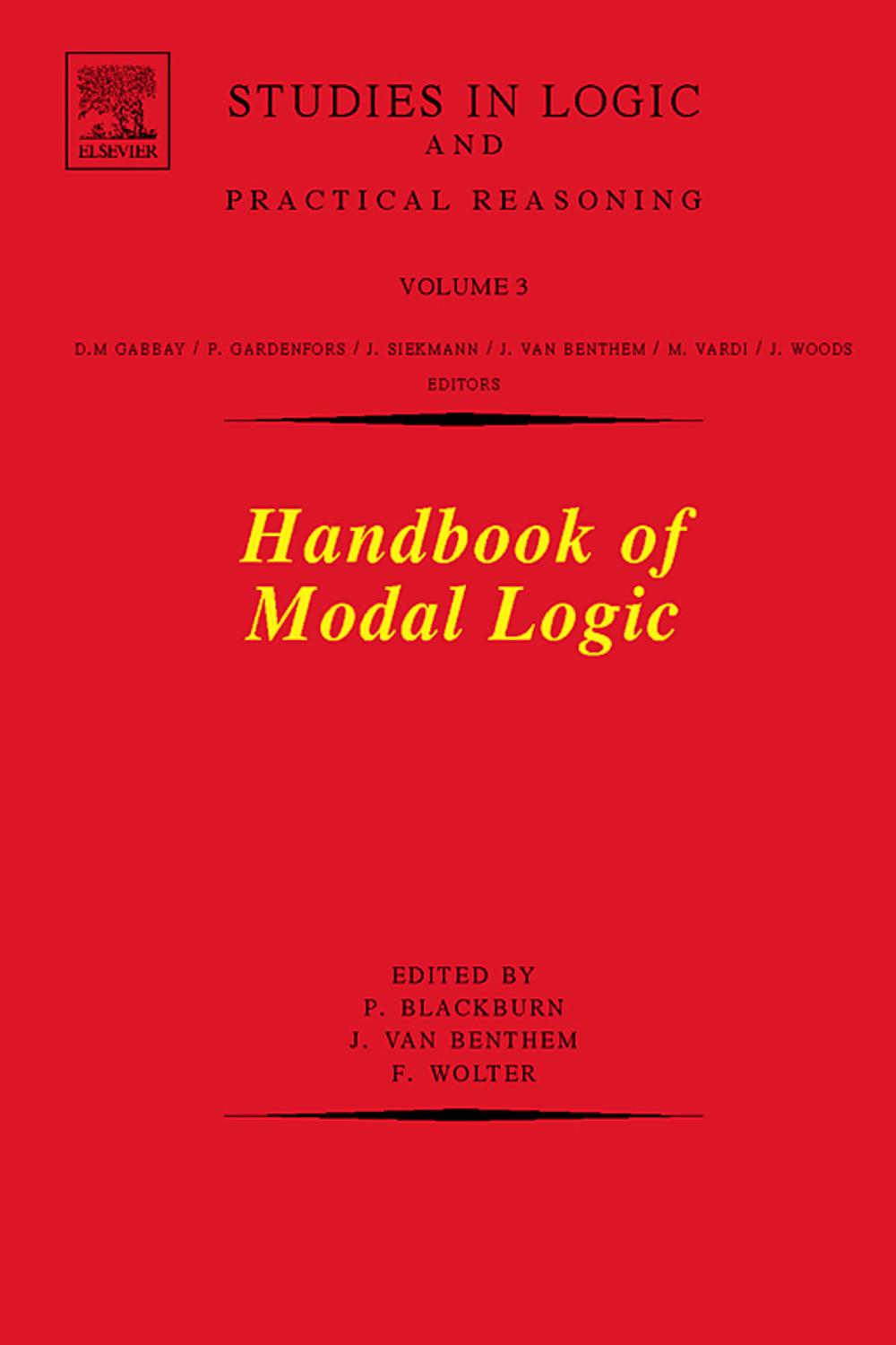 PDF] Handbook of Modal Logic by Patrick Blackburn | 9780080466668