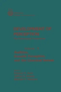 Development of Perception Psychobiological Perspectives_cover