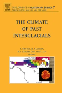 The Climate of Past Interglacials_cover