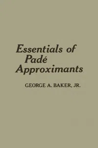 Essentials of Padé Approximants_cover