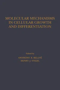 Molecular Mechanisms In Cellular Growth and Differentiation_cover