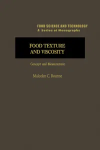 Food Texture and Viscosity: Concept and Measurement_cover