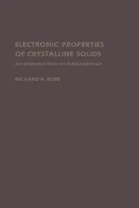 Electronic Properties of Crystalline Solids_cover