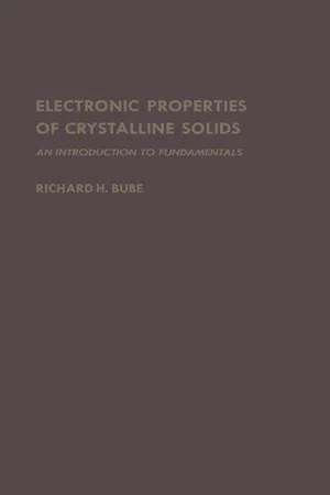 Electronic Properties of Crystalline Solids