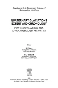 Quaternary Glaciations - Extent and Chronology_cover