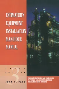 Estimator's Equipment Installation Man-Hour Manual_cover