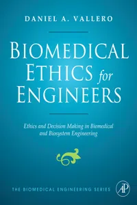 Biomedical Ethics for Engineers_cover