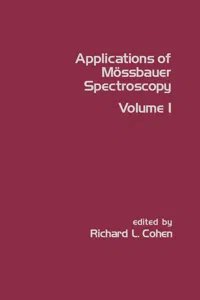 Applications of Mossbauer Spectroscopy_cover