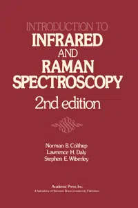 Introduction to Infrared and Raman Spectroscopy_cover