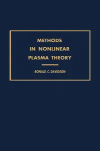 Methods in Nonlinear Plasma Theory_cover