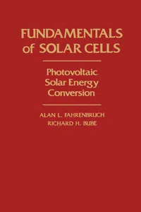 Fundamentals Of Solar Cells_cover