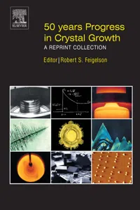 50 Years Progress in Crystal Growth_cover