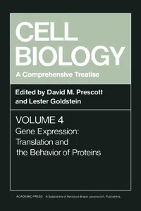 Cell Biology A Comprehensive Treatise V4_cover