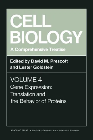 Cell Biology A Comprehensive Treatise V4