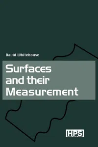 Surfaces and their Measurement_cover