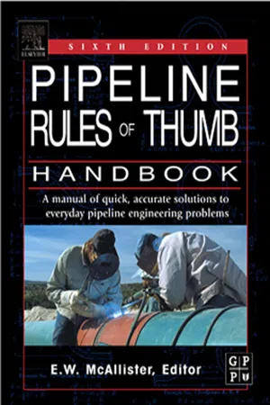 Pipeline Rules of Thumb Handbook