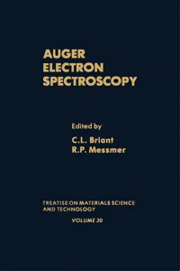 Auger Electron Spectroscopy_cover