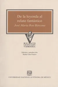 De la leyenda al relato fantástico_cover