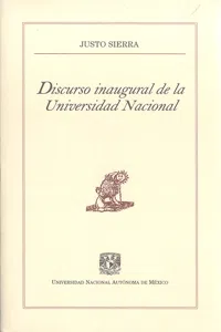 Discurso inaugural de la Universidad Nacional_cover