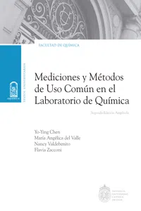Mediciones y métodos de uso común en el laboratorio de Química_cover