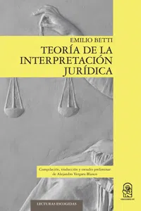 Teoría de la interpretación jurídica_cover