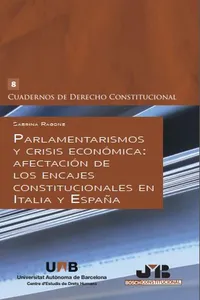 Parlamentarismos y crisis económica_cover