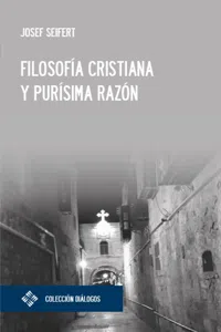 Filosofía cristiana y purísima razón_cover