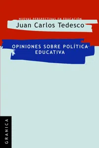 Opiniones sobre Política Educativa_cover