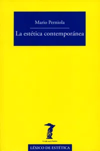 La estética contemporánea_cover