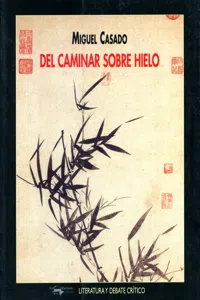 Del caminar sobre hielo_cover