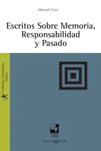 Escritos sobre memoria, responsabilidad y pasado_cover