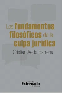 Los fundamentos filosóficos de la culpa jurídica_cover