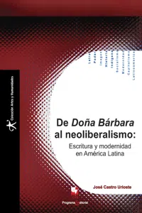 De Doña Bárbara al neoliberalismo_cover