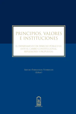 Principios, valores e instituciones