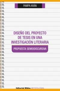 Diseño del proyecto de tesis en una investigación literaria_cover