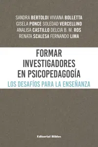 Formar investigadores en Psicopedagogía_cover