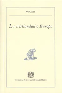 La cristiandad o Europa_cover