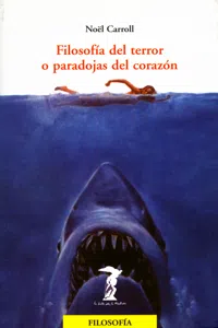 Filosofía del terror o paradojas del corazón_cover