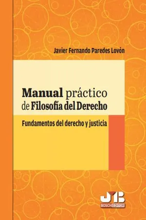 Manual práctico de filosofía del derecho