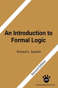 An Introduction to Formal Logic: Second Edition_cover