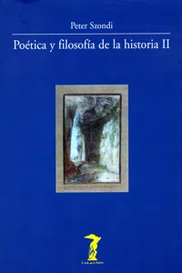 Poética y filosofía de la historia II_cover