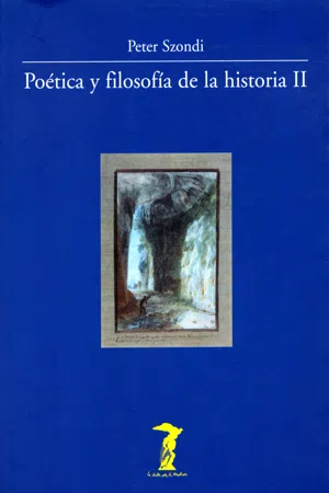 Poética y filosofía de la historia II