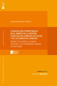 Licencias multiterritoriales en la gestión colectiva del derecho de autor y los derechos conexos_cover