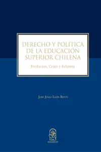 Derecho y política de la educación superior chilena_cover