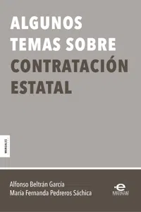 Algunos temas sobre contratación estatal_cover