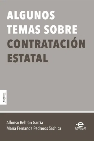 Algunos temas sobre contratación estatal