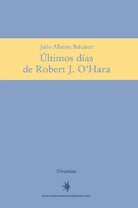 Últimos días de Robert J. O'Hara_cover