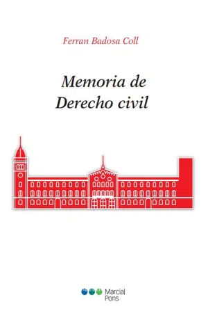 Memoria de Derecho civil